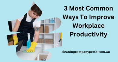 3 Most Common Ways To Improve Workplace Productivity